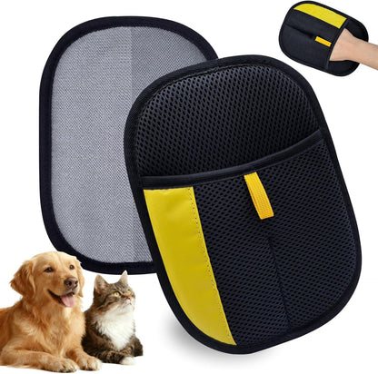 Pet Hair Removal Glove, Pet Hair Gloves for Dogs & Cats